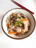 Takikomi Gohan 炊き込みご飯 (Nasi Campur Ala Jepang)