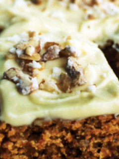 Una foto de Carrot cake integral