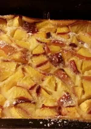 Une photo de Clafoutis aux brugnons