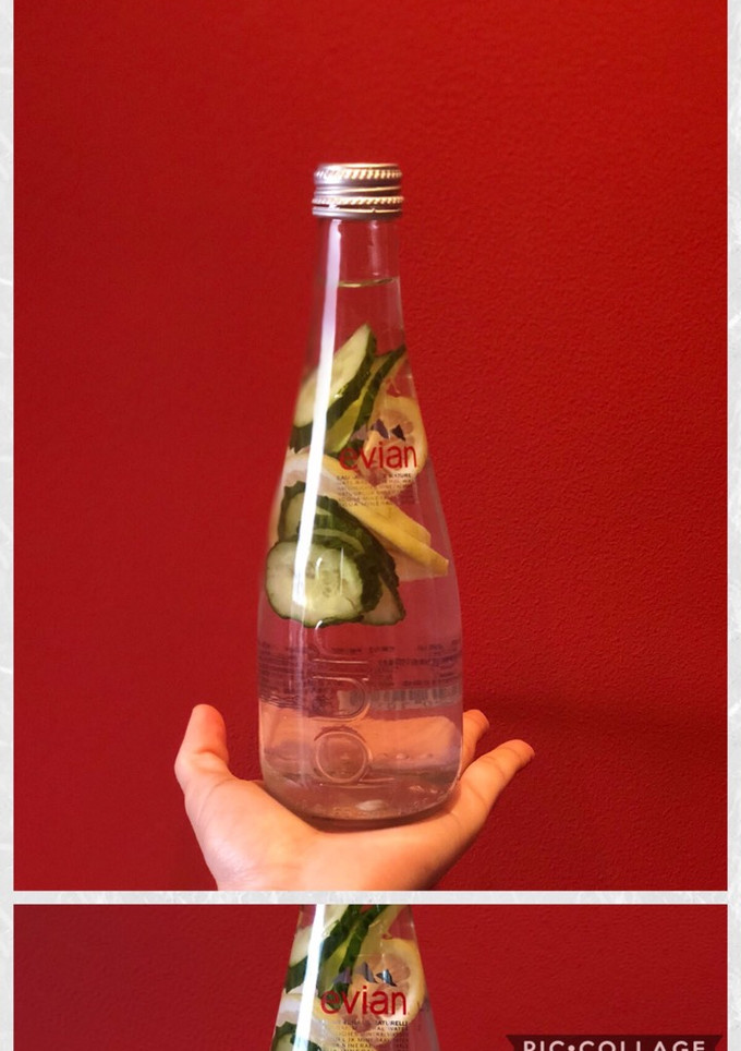 Una foto de Agua refrescante