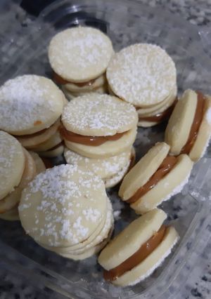 Una foto de Alfajor de maicena