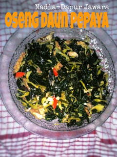 Foto resep Oseng Daun Pepaya