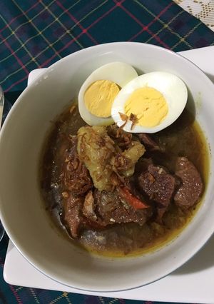 Foto resep Daging sapi bumbu rajang