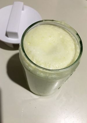 Una foto de Agua Fresca Piña-Pepino-Melón
