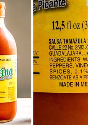 A picture of Valintena hot sauce.