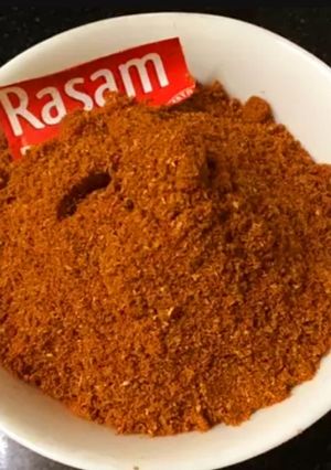 A picture of Dry rasam powder (south Indian recipe).