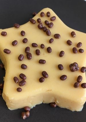 Una foto de Flan de queso y calabaza fit