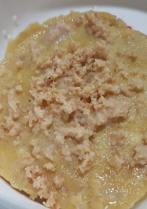 Foto resep Pisang Kukus Kacang Mede - MPASI 8 bulan