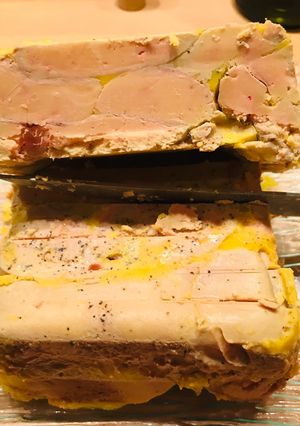 Une photo de Foie gras marbré