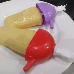 A picture of Mango kulfi.