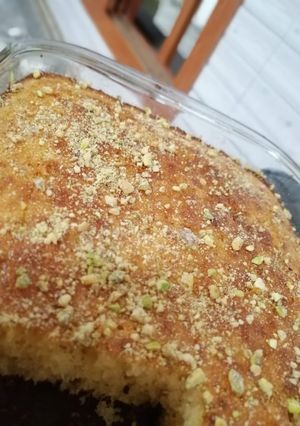 صورة لوصفة بسبوسه لذاذه