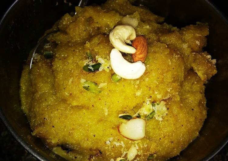 Semolina halwa