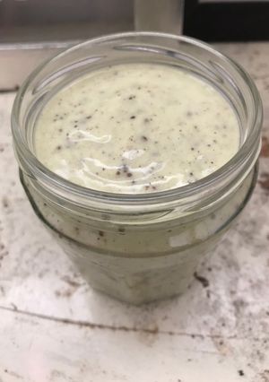 Una foto de Smoothie de chocomenta