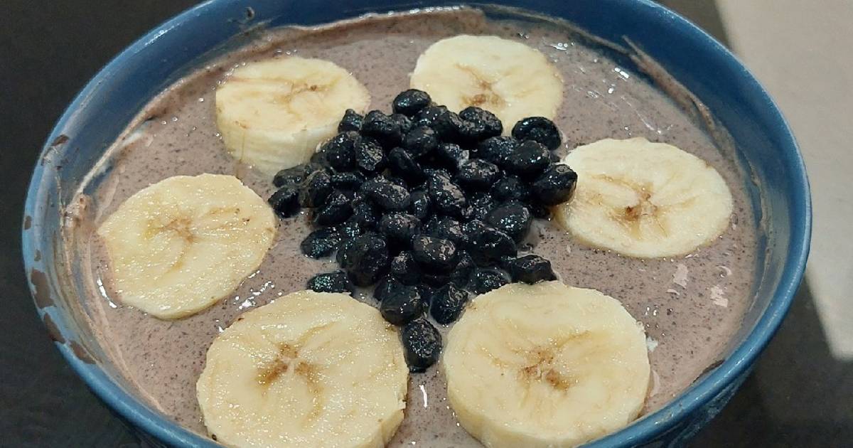Resep Protein Chocolate Banana Yogurt Pudding Low Calorie, High