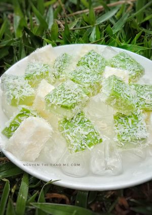 Hình của món Sữa chua dẻo lăn vụn dừa Bữa phụ cho bé.