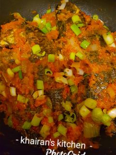 Peppered tilapia fish ainihin hoton girkin