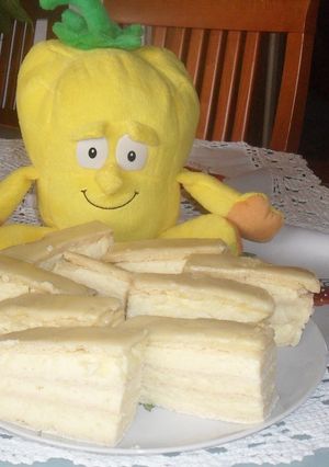 Citromkrémes szelet recept fotója