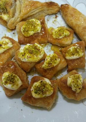 صورة لوصفة حلى البف باستري المميز😍