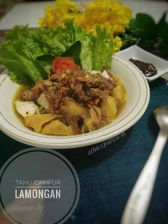 Cara Mudah Membikin Resep Tahu campur lamongan yang Lezat Anti Ribet, Menggugah Selera
