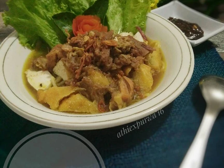 Cara Mudah Membikin Resep Tahu campur lamongan yang Lezat Anti Ribet, Menggugah Selera