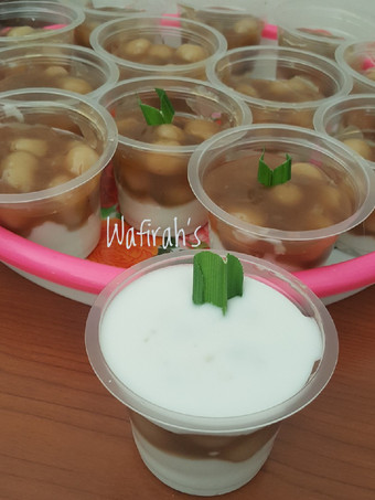 Resep Bubur sumsum sutera + biji salak yang Bisa Manjain Lidah