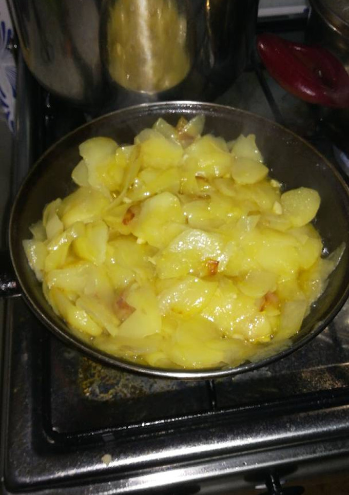 Una foto de Patatas a lo pobre