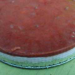 Una foto de Cheesecake bajo en calorías y apto para diabéticos