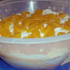 A picture of Dreamsicle Trifle.