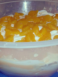 A picture of Dreamsicle Trifle.