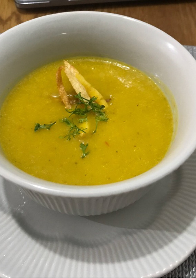 Una foto de Crema de Ahuyama (Calabaza)