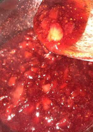 Una foto de Mermelada de fresa
