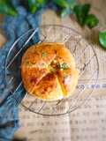 Korean Garlic Bread with Mozzarella