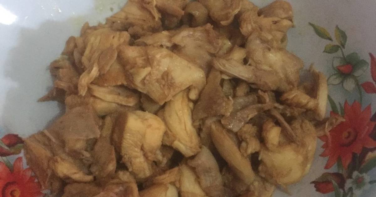  Resep Ayam kecap tanpa minyak  Untuk diet atau bumil oleh 