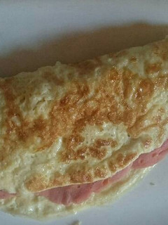 A picture of Ham omelette.