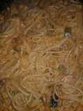 Pasta con atún y salsa blanca