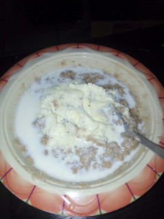 A picture of Oatmeal.