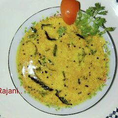 A picture of Butter milk curry (Kadhi) #summer.