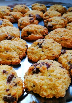 Cukormentes csokis keksz 🍪 recept fotója
