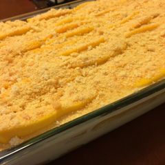 A picture of Mango Icebox Cake.