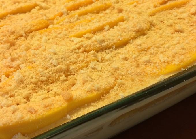 Recipe of Super Quick Mango Icebox Cake