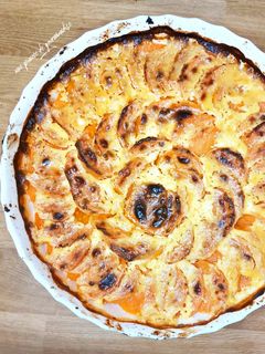 Une photo de Gratin dauphinois à la patate douce