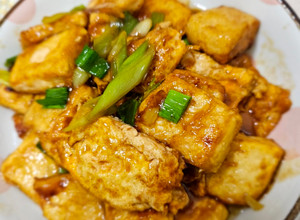 豆腐燒蛋（蛋奶素） 的食譜成品照片