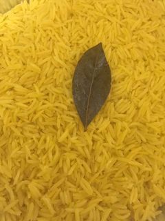 صورة لوصفة ارز بسمتي اصفر