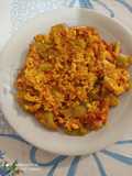 Tomatoes with Eggs and Peppers (Kagianas)