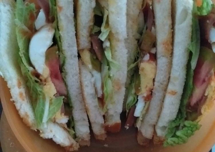 Sandwich murah a la anak kos