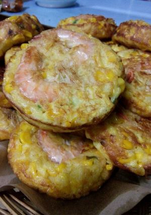Foto resep Martabak jagung udang