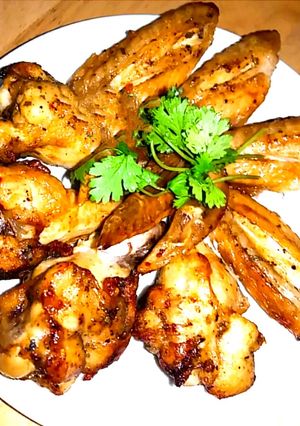 Hình của món Cánh gà nướng nhanh.