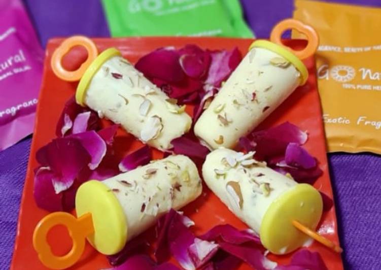 Easiest Way to Prepare Ultimate Kesar pista kulfi