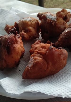 Una foto de Buñuelos de banana