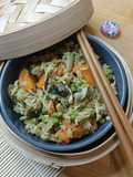 🥢One pot Riz sauté aux shiitakee et petits légumes
